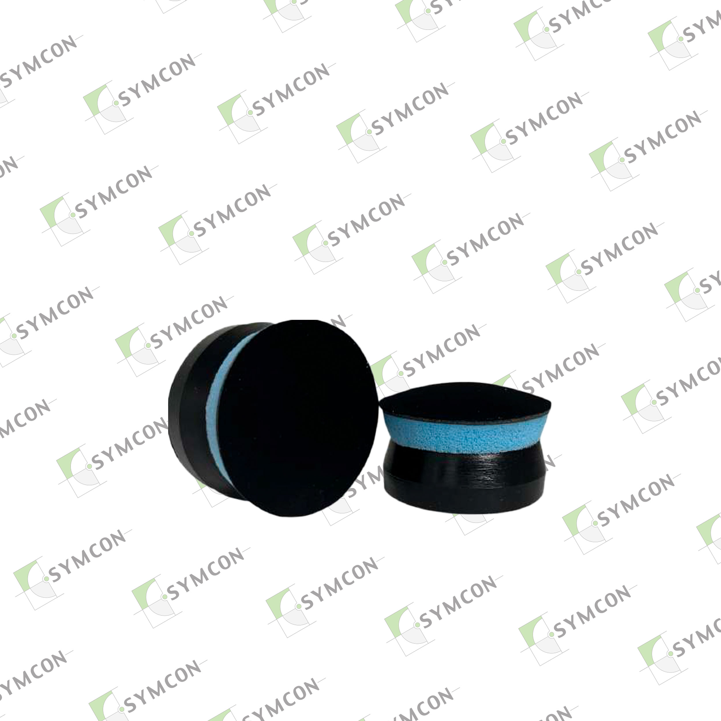 Rubber Membrane R30, Blue foam, Black Pad