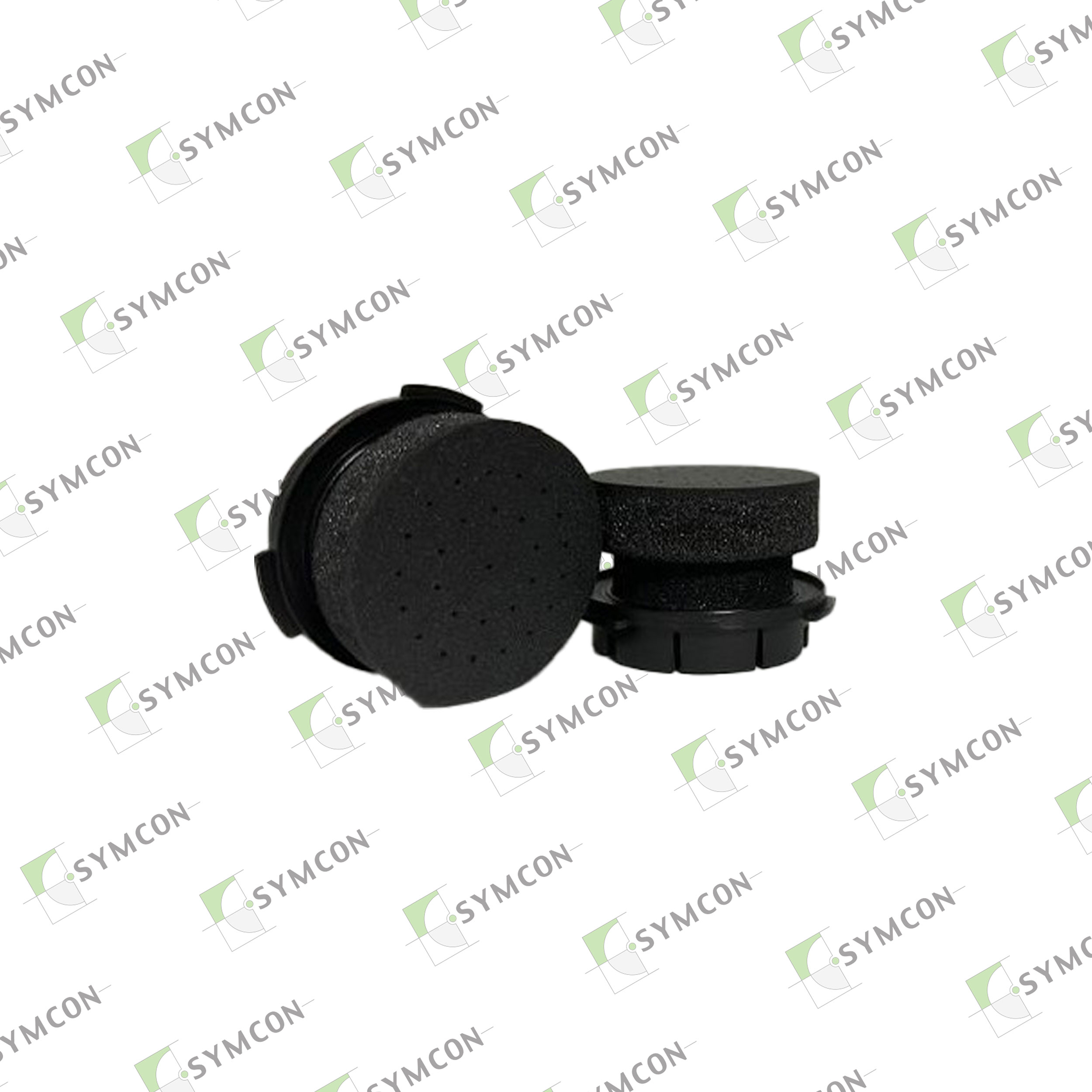 #45 COBURN POLISHING TOOL, BLACK BASE, BLACK PAD