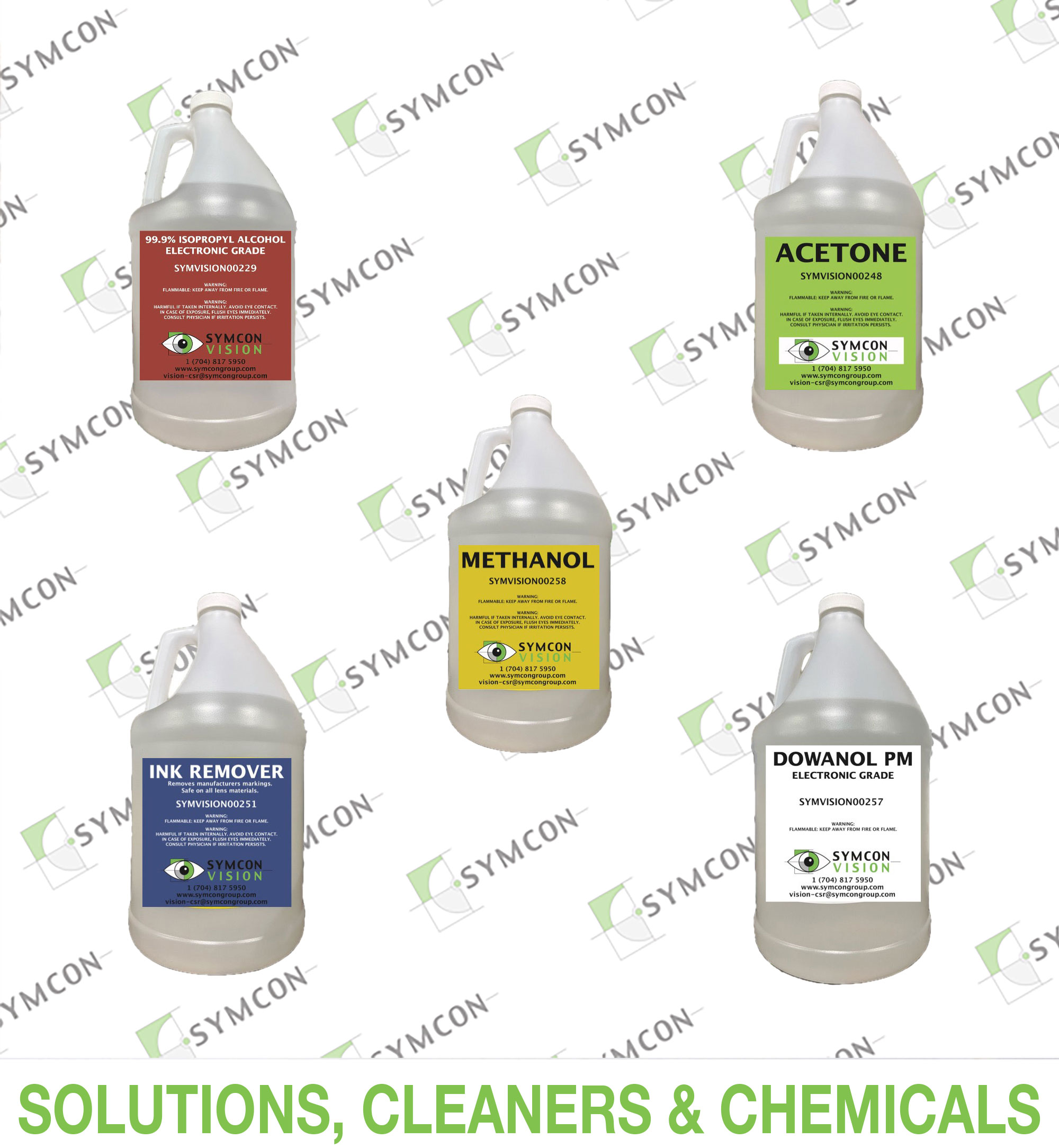 Solutions, Cleaners & Chemicals